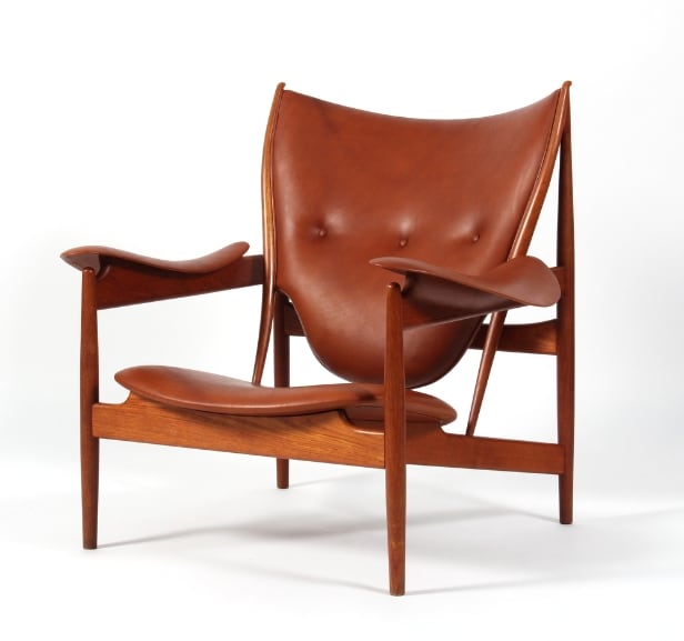 Finn Juhl. Høvdingestol / Chieftain chair fra Niels Vodder.