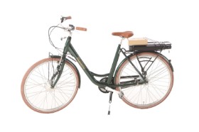 Mustang Augusta Electric Ladies - electric bike with 7 gears - Racing Green.