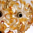 Paolo Venini. Italian flower-shaped chandelier from the 60s