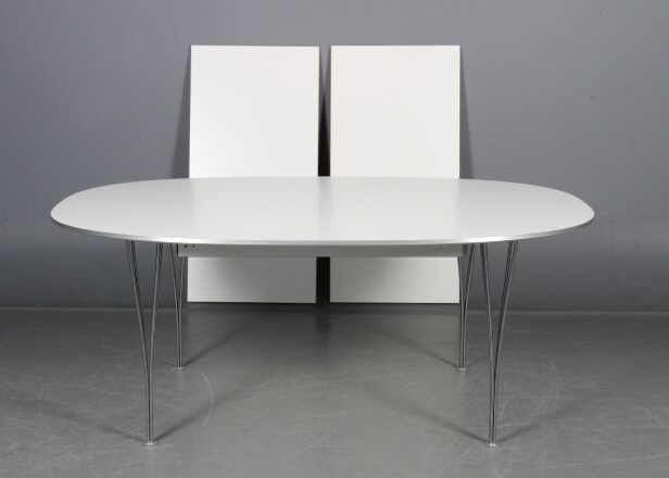 Piet Hein & Bruno Mathsson. Super Elipse spisebord B619 (3)  