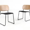 Iskos-Berlin for HAY. Six dining chairs / stacking chairs, model Soft Edge (6)