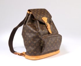 Louis Vuitton. 'Montsouris GM' rygsæk af Monogram Canvas