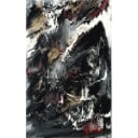 Per Lysholm, abstract composition, acrylic on canvas 160x100 cm.