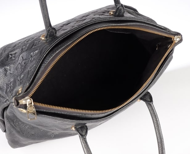 Louis Vuitton. 'Pallas' handbag in black Monogram leather