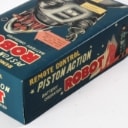 Ha Ha Toy. Robot Piston Action. Batteridrevet Robot samt Lantern Robot og 4 stk. Japanske Robot Låg / topemballage og 3 Danske Filmprogrammer (9)