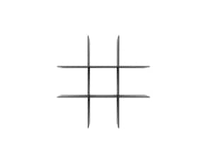 947. Samling hylder fra Audo Copenhagen Frame Divider (7)
