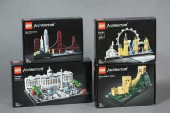 Lego, Architecture. London, Great Walle of China mfl. (2017-2018-2019) (4)