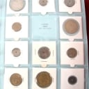 Danmark. Samling mønter i 3 Pi-albums 1924-1992 næsten komplet (3).