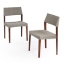 Danish furniture manufacturer. Rosewood dining table with 4 chairs (8)
