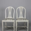 Stolar, gustaviansk stil, modell Axet, 12 st