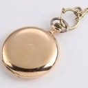 Schweizisk dobbeltkapslet herrelommeur af 14 kt. guld, o. 1910
