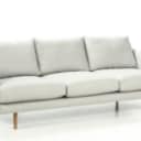 YFP by Wendelbo: ??3-seater sofa model 056 light gray�