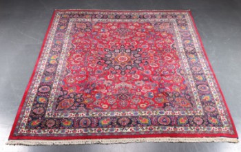 Persisk Mashad tæppe, 309x260 cm