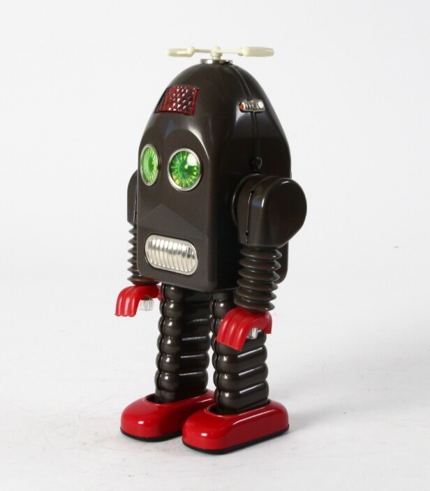 Tin Tom Toys. Thunder Robot. Batteridrevet robot, Limited edition