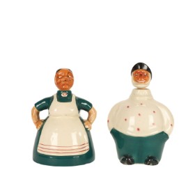 Søholm. 'Pilot from Aakirkeby & his wife'. Two brandy bottles (2)