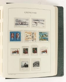 GRØNLAND. 1915-2011. Samling i Leuchtturm album