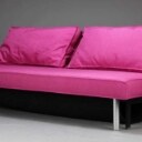 Innovation, sovesofa, model Flip, pink