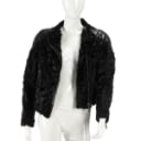 Short jacket made of astrakhan fur. size 36