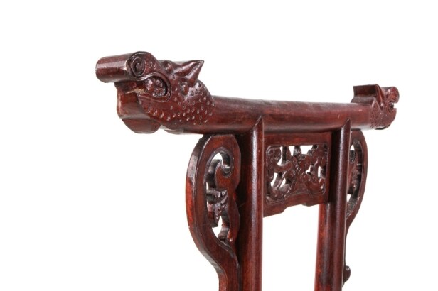 Chinese cabinet, entrance table and cane (3)