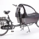 Enghouse tohjulet Long John ladcykel med Shimano-gear, mørkegrøn