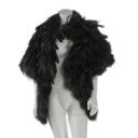 7216 - Kopenhagen Fur. Unique cardigan made of fox and fabric. size 32