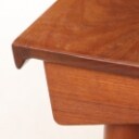 Finn Juhl for France & Daverkosen. Spisebord af massiv teak, model 'FD-540'