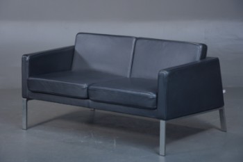Eilersen, CFM sofa med sort læder, 2 pers