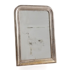 French mirror in wooden frame