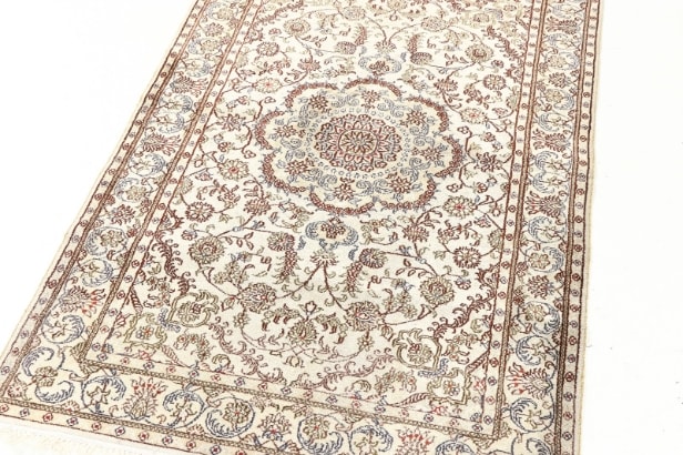 Anatolian silk rug 92x150 cm