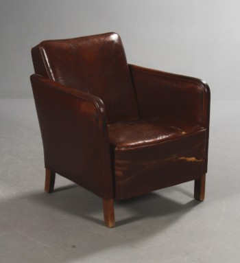 Dansk møbelproducent. Lænestol / clubstol, 1940erne