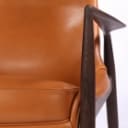 Ib Kofod-Larsen. 'Sälen' armchair in wenge with stool (2)