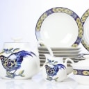 Royal Copenhagen.  "Blue Pheasant" / "Blue Pheasant"