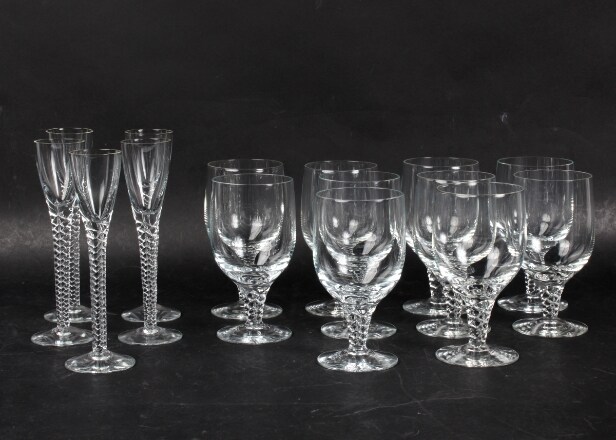 Holmegaard. Amager glas, model Twist (15) 