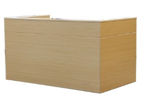 Fumac : Reception desk model Cover in beech