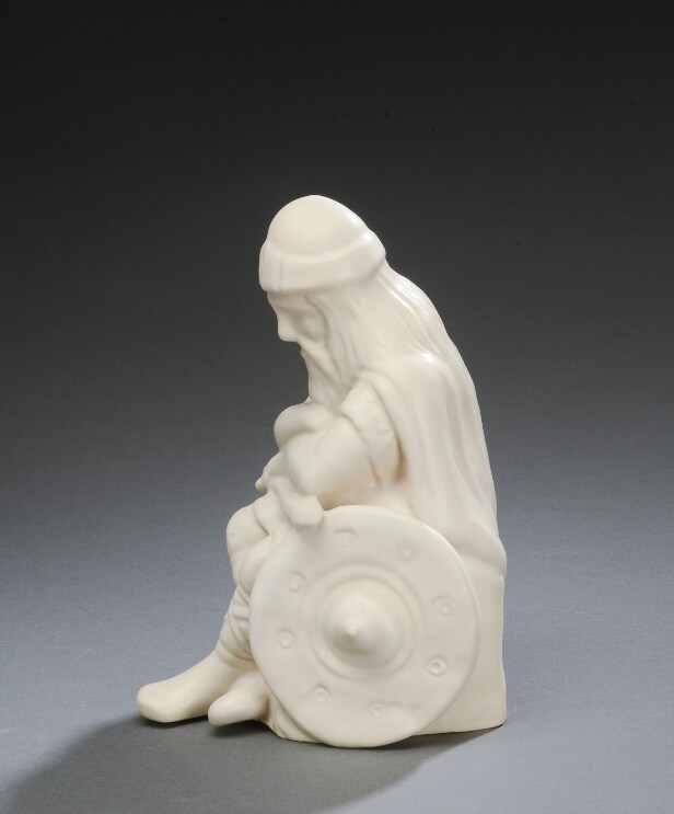 Michael Andersen. Figur i form af Holger Danske
