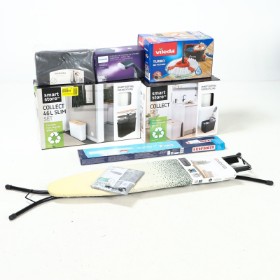 Philips steamer as well as Vileda mop and SmartStore storage etc. (8)