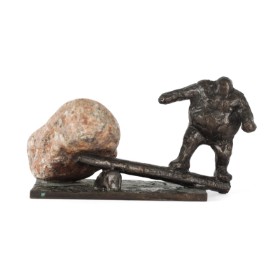 Keld Moseholm: Skulptur af bronze og granit. (CD)