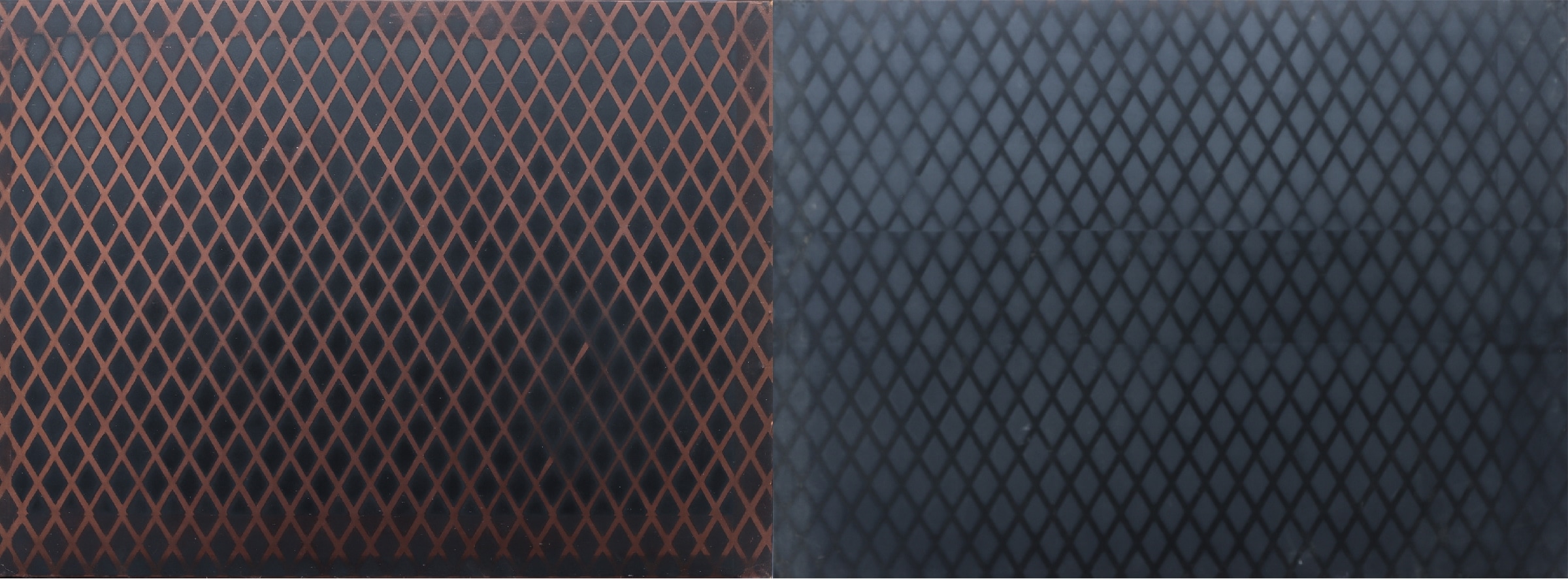Søren Rosberg. Two compositions 'Absence Presence', 1979. (2)