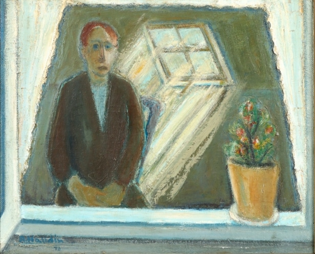 Axel Halldin. Interior w/ person. (CD)