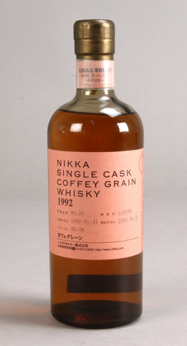 1 bottle Nikka Coffey Grain Whiskey 1992-2005 62%