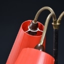Retro standerlampe / 'Tivoli' lampe, tre-armet, 1950'erne