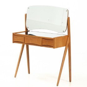 Oak dressing table, 1960s/70s