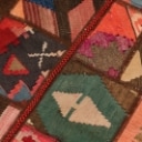 Persisk Patchwork Kelim tæppe 82x385 cm