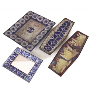 Michael Andersen & Son マリアンヌ・スタルク 角皿 Marianne Starck for Michael Andersen: 8 pieces of ceramics (8