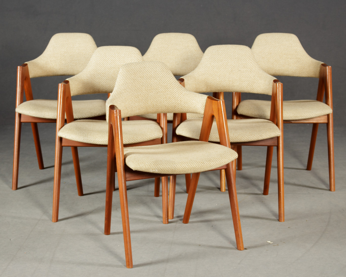 Kristiansen, sæt stole model fremstillet hos SVA (6) | Lauritz.com