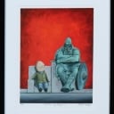 Jacob Gadd. 'Walther og Holger D', Giclée tryk