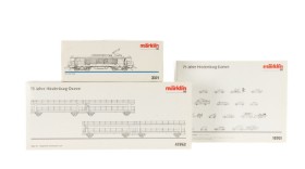 Märklin 3321+18761+41762 HO: Electric locomotive, Car set - 4 'Sylt' Bilevel and 'Vacation on Sylt' (3)