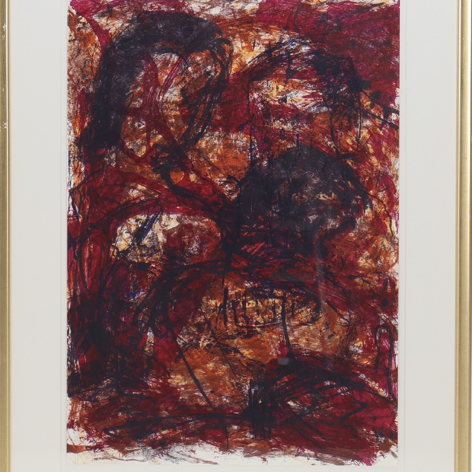Lars Dan: Composition. Lithography | Lauritz.com