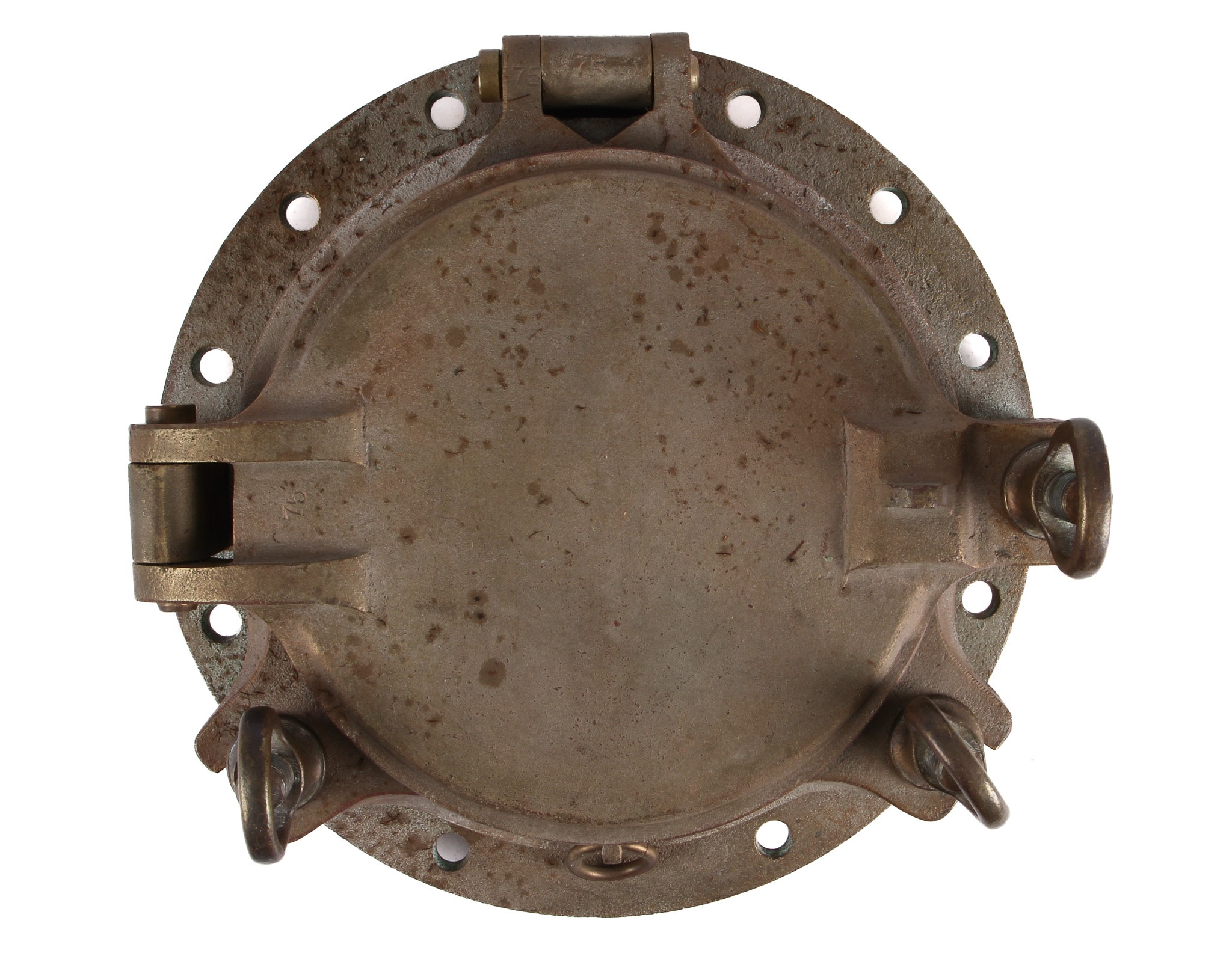 Large bronze porthole