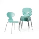 AJM - Arne Jacobsen. Six 'Myren' chairs, model 3101 (6)